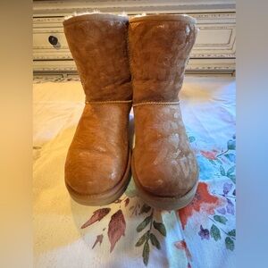 UGG Australia Brown Shearling Winter Boots